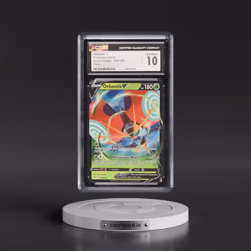 2020 Vivid Voltage #020/185 Orbeetle V - Holo (CGC 10 GEM MINT)