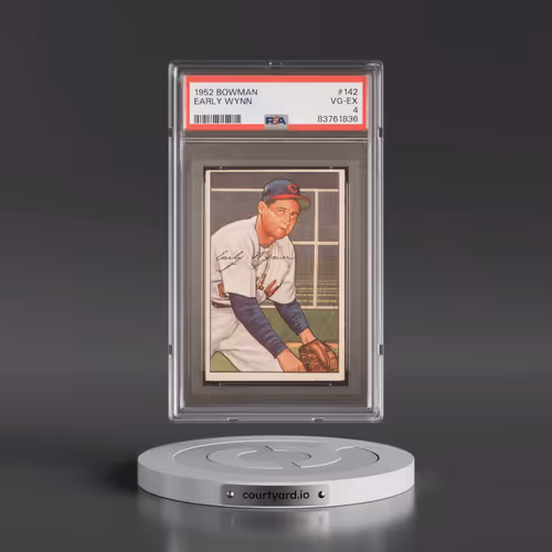 1952 Bowman #142 Early Wynn (PSA 4 VG-EX)