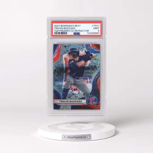 2024 Bowman's Best Top Prospects #TP21 Travis Bazzana - Refractor (PSA 9 MINT)