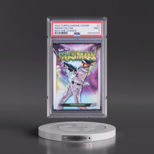 2024 Topps Chrome Cosmic Into the Cosmos #7 Shohei Ohtani (PSA 9 MINT)