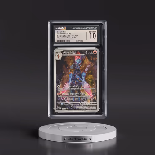 2024 Surging Sparks - SSP EN #197/191 Ceruledge - Illustration Rare Holo (CGC 10 GEM MINT)