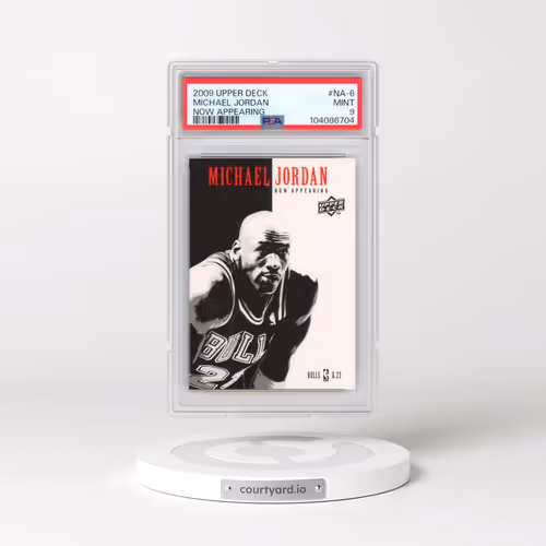 2009 Upper Deck Now Appearing #NA-6 Michael Jordan (PSA 9 MINT)
