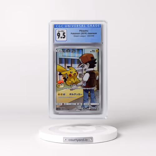 2019 Dream League #054/049 Pikachu - Character Rare Holo (CGC 10 GEM MINT)