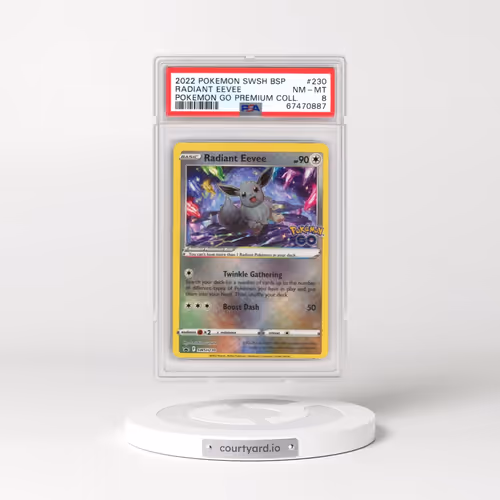 2017 Black Star Promos - Sword & Shield #230 Radiant Eevee - Holo Radiant Eevee Premium Collection (