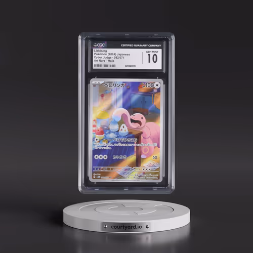 2024 Cyber Judge #082/071 Lickitung - Art Rare Holo (CGC 10 GEM MINT)
