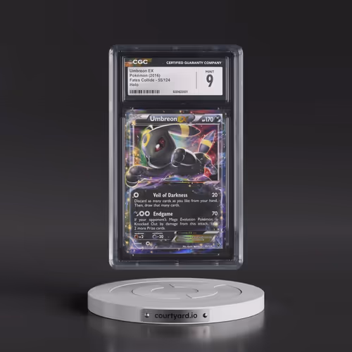 2016 Fates Collide #55/124 Umbreon EX - Holo (CGC 9 MINT)