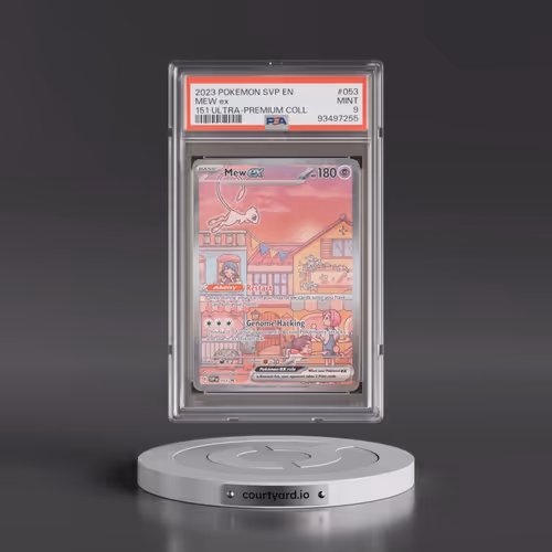 2023 Pokémon Svp EN-SV Black Star Promo #053 Mew EX - Holo 151 Ultra-Premium Collection (PSA 9 MINT)