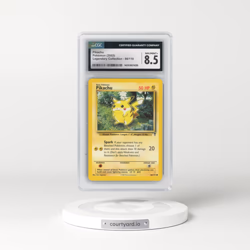 2002 Legendary Collection #86/110 Pikachu (CGC 8.5 NM-MT+)