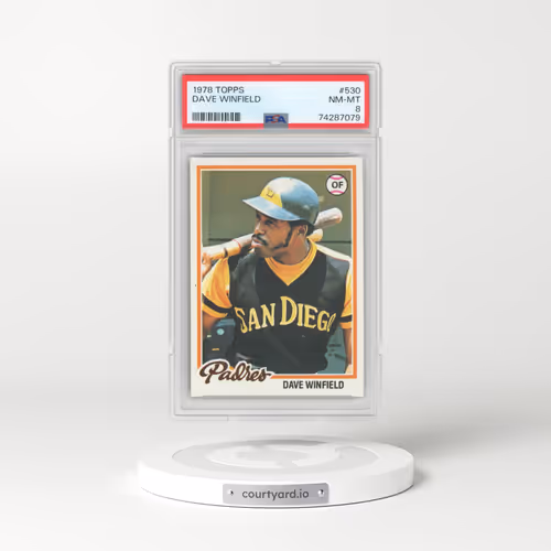 1978 Topps #530 Dave Winfield (PSA 8 NM-MT)