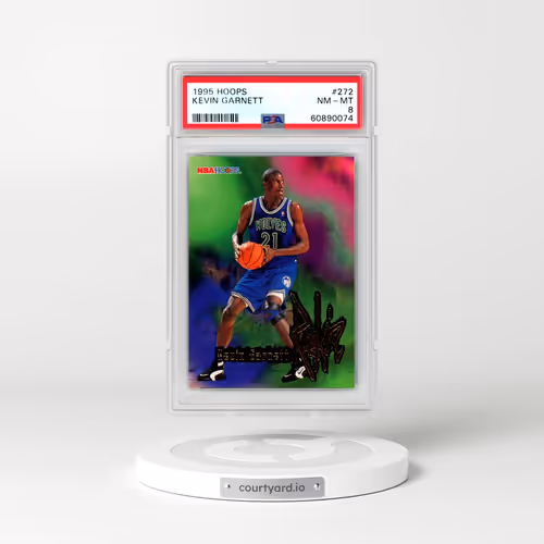 1995 Hoops #272 Kevin Garnett (PSA 8 NM-MT)