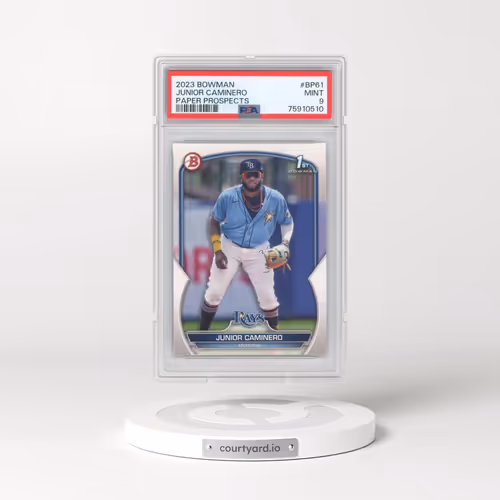 2023 Bowman Paper Prospects #BP61 Junior Caminero (PSA 9 MINT)