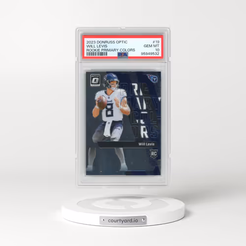 2023 Panini Donruss Optic Rookie Primary Colors #19 Will Levis (PSA 10 GEM MINT)