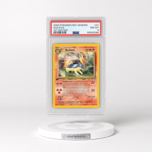 2000 Neo Genesis #47 Quilava - 1st Edition (PSA 8 NM-MT)