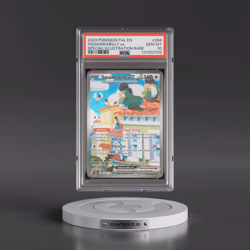 2023 Pokémon Pal EN-Paldea Evolved #264 Squawkabilly EX - Holo Special Illustration Rare (PSA 10 GEM