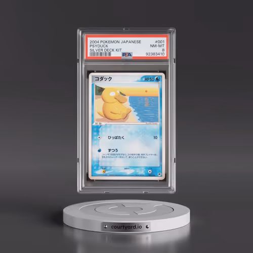 2004 Pokémon Silver Deck Kit #001 Psyduck (PSA 8 NM-MT)