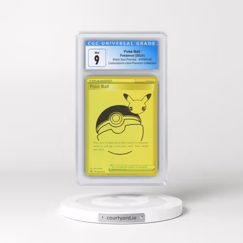 2017 Black Star Promos - Sword & Shield #SWSH146 Poké Ball - Celebrations Ultra-Premium Collection (CGC 9 MINT)