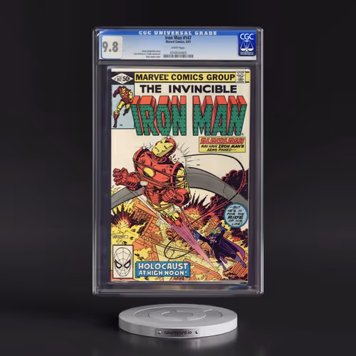 Iron Man #147 CGC 9.8 White Pages (Marvel Comics, 6/81) - Universal
