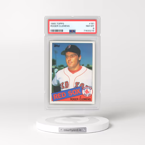 1985 Topps #181 Roger Clemens (PSA 8 NM-MT)