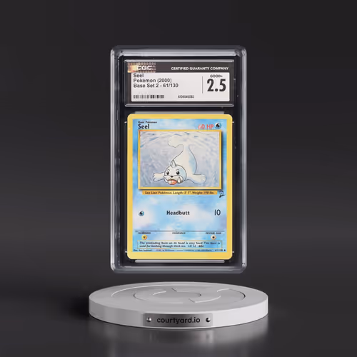 2000 Base Set 2 #61/130 Seel (CGC 2.5 GOOD+)