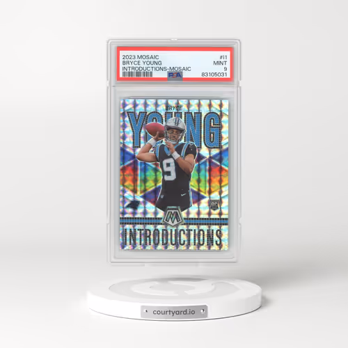 2023 Panini Mosaic Introductions #I1 Bryce Young - Mosaic (PSA 9 MINT)
