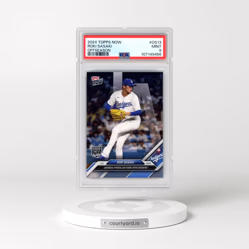 2024 Topps Now Offseason #OS13 Roki Sasaki (PSA 9 MINT)
