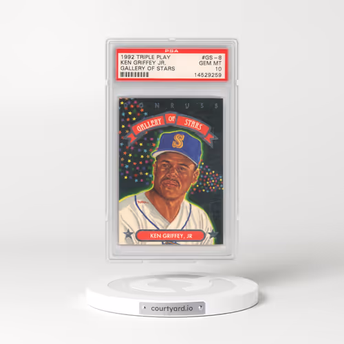 1992 Donruss Triple Play Gallery of Stars #GS-8 Ken Griffey Jr (PSA 10 GEM MINT)