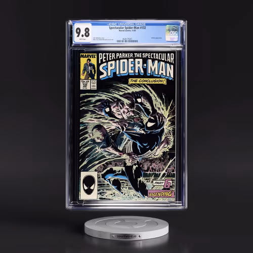 Spectacular Spider-Man #132 CGC 9.8 White Pages (Marvel Comics, 11/87) - Universal