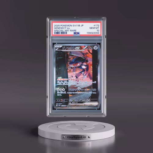 2025 Pokémon Sv11b-Black Bolt #172 Genesect EX - Holo Special Art Rare (PSA 10 GEM MINT)