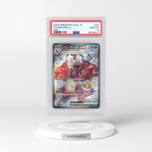 2023 Pokémon Sv4a-Shiny Treasure EX #331 Charizard EX - Holo Ssr (PSA 10 GEM MINT)