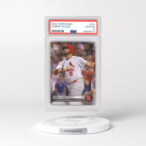 2022 Topps Now #951 Albert Pujols (PSA 10 GEM MINT)