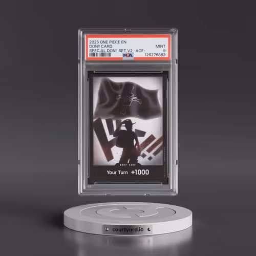 2025 One Piece Promos Don!! Card - Special Don!! Set Vol.2 -Ace (PSA 9 MINT)