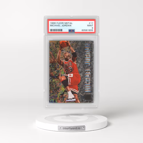 1996 Metal #11 Michael Jordan (PSA 9 MINT)