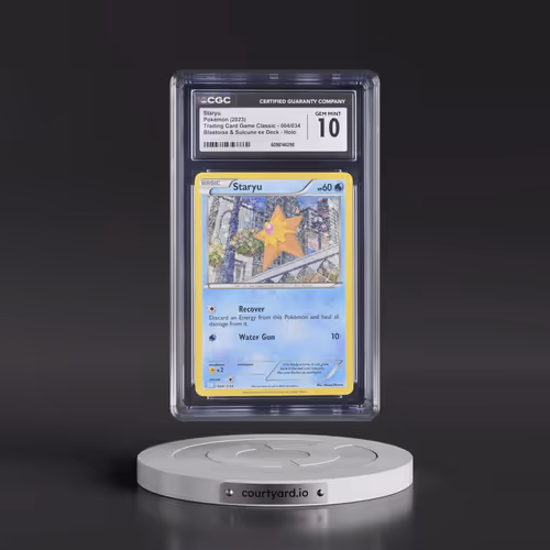 2023 Trading Card Game Classic - CLV, CLC, CLB #004/034 Staryu - Blastoise & Suicune ex Deck - C