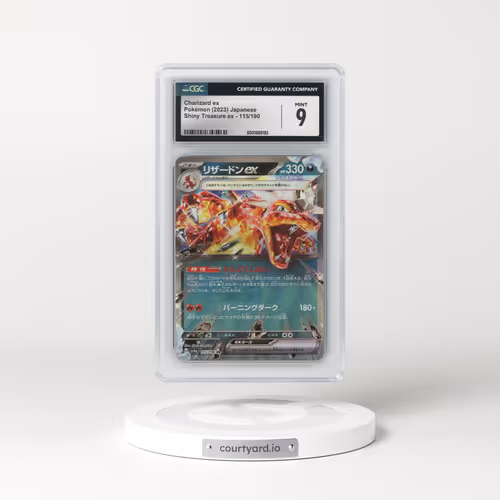 2023 Pokémon Sv4a-Shiny Treasure EX #115 Charizard EX - Holo (CGC 9 MINT)