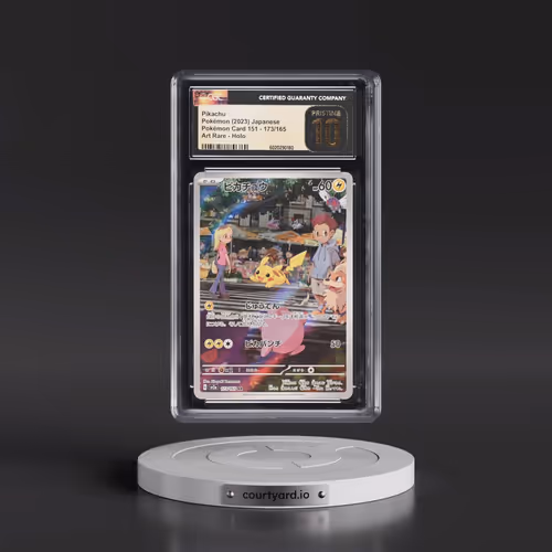 2023 Pokémon Card 151 #173/165 Pikachu - Art Rare Holo (CGC 10 PRISTINE)