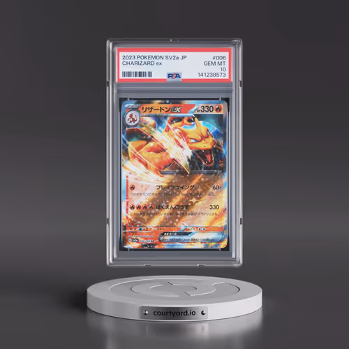 2023 Pokémon Sv2a-Pokémon 151 #006 Charizard EX - Holo (PSA 10 GEM MINT)