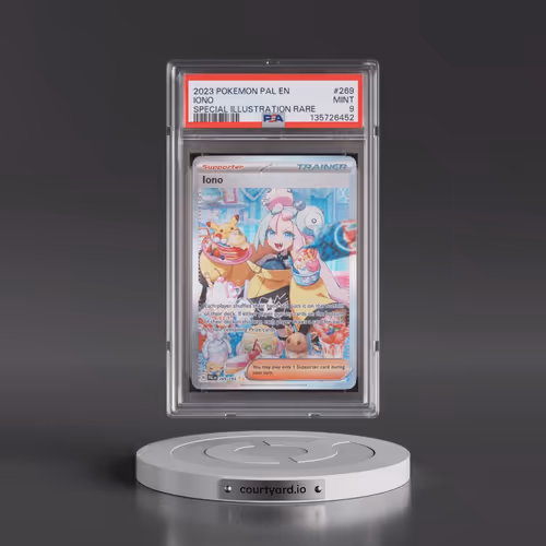 2023 Pokémon Pal EN-Paldea Evolved #269 Iono - Special Illustration Rare (PSA 9 MINT)