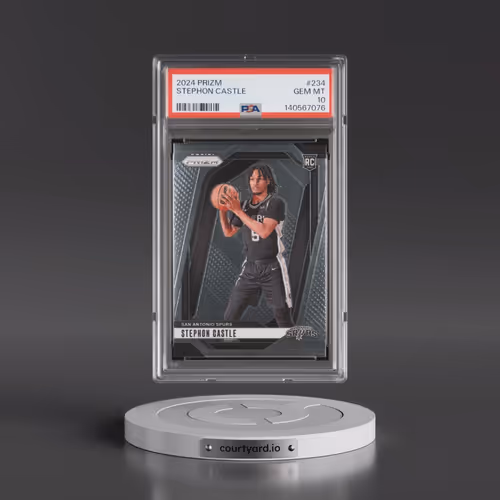 2024 Panini Prizm #234 Stephon Castle (PSA 10 GEM MINT)