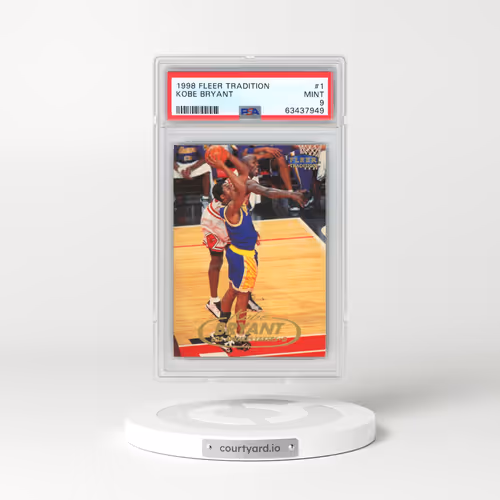 1998 Fleer Tradition #1 Kobe Bryant (PSA 9 MINT)