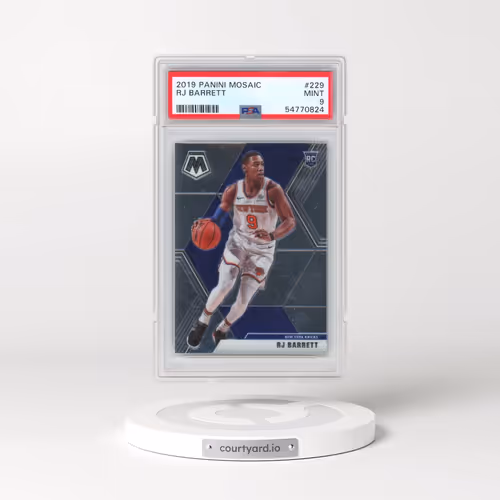 2019 Panini Mosaic #229 RJ Barrett (PSA 9 MINT)