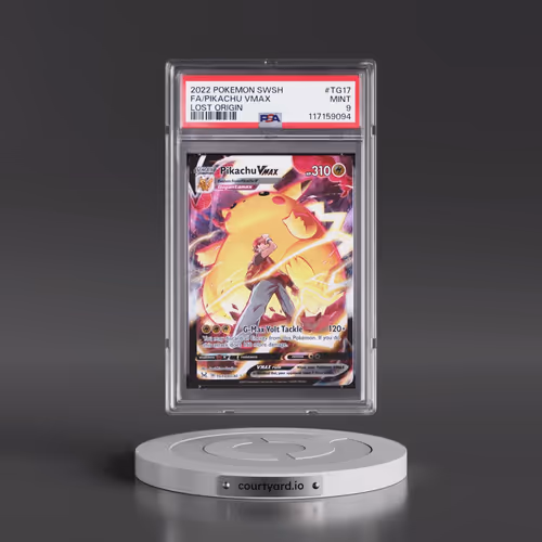 2022 Pokémon Sword & Shield Lost Origin #TG17 Pikachu Vmax - Full Art (PSA 9 MINT)