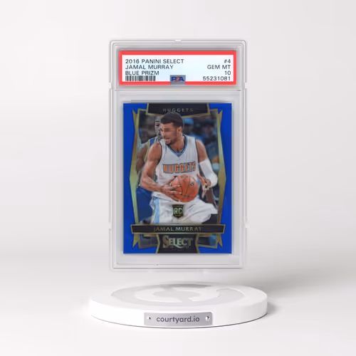 2016 Panini Select #4 Jamal Murray - Blue Prizm (PSA 10 GEM MINT)