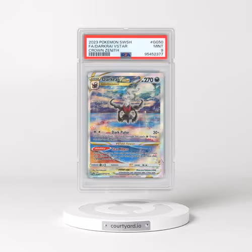 2023 Pokémon Sword and Shield Crown Zenith #GG50 Darkrai Vstar - Full Art (PSA 9 MINT)