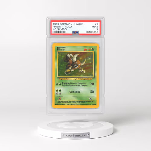 1999 Jungle #9 Pinsir - Holo No Symbol (PSA 9 MINT)