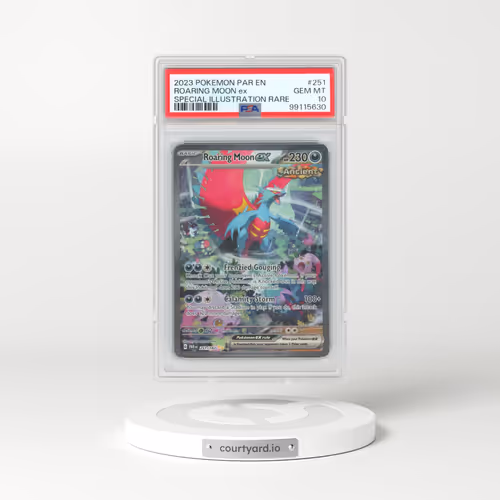 2023 Pokémon Par EN-Paradox Rift #251 Roaring Moon EX - Holo Special Illustration Rare (PSA 10 GEM MINT)