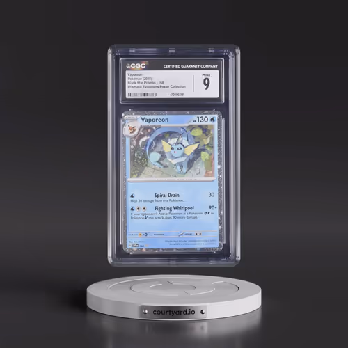 2023 Black Star Promos - Scarlet & Violet SVP EN #168 Vaporeon - Prismatic Evolutions Poster Collect