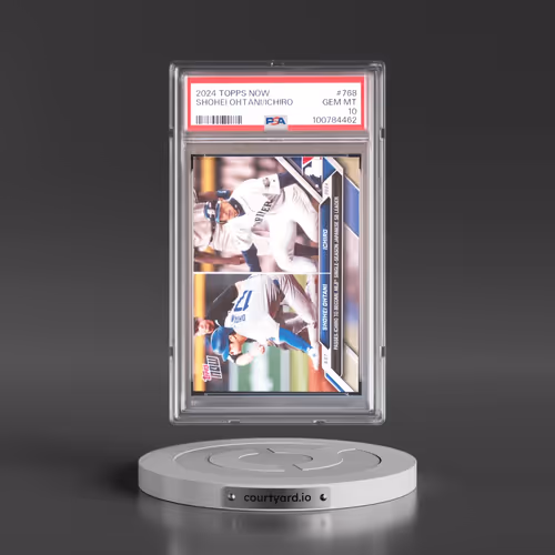 2024 Topps Now #768 Ichiro/Shohei Ohtani (PSA 10 GEM MINT)
