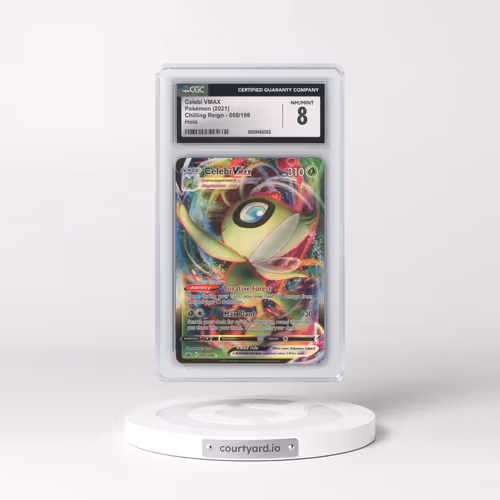 2021 Chilling Reign #008/198 Celebi VMAX - Holo (CGC 8 NM-MT)