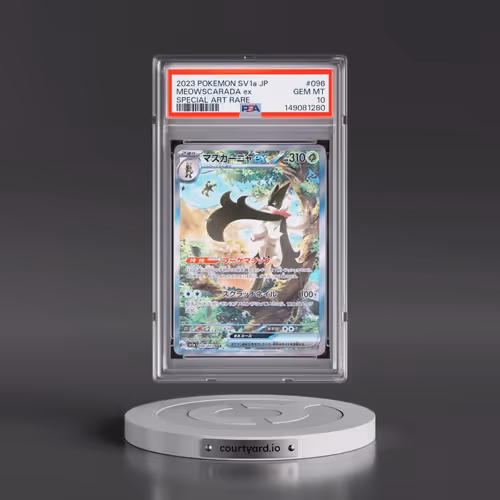 2023 Pokémon Sv1a-Triplet Beat #096 Meowscarada EX - Holo Special Art Rare (PSA 10 GEM MINT)
