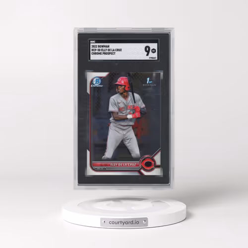 2022 Bowman #BCP-50 Elly De La Cruz - Chr. Pros. (SGC 9 MINT)